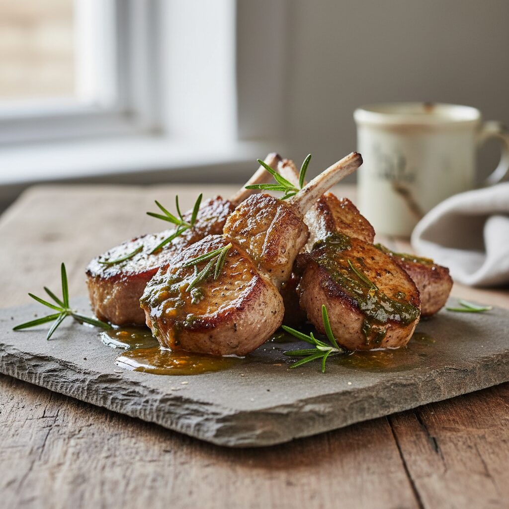 Salt Marsh Lamb with Laverbread Sauce — West Wales, United Kingdom