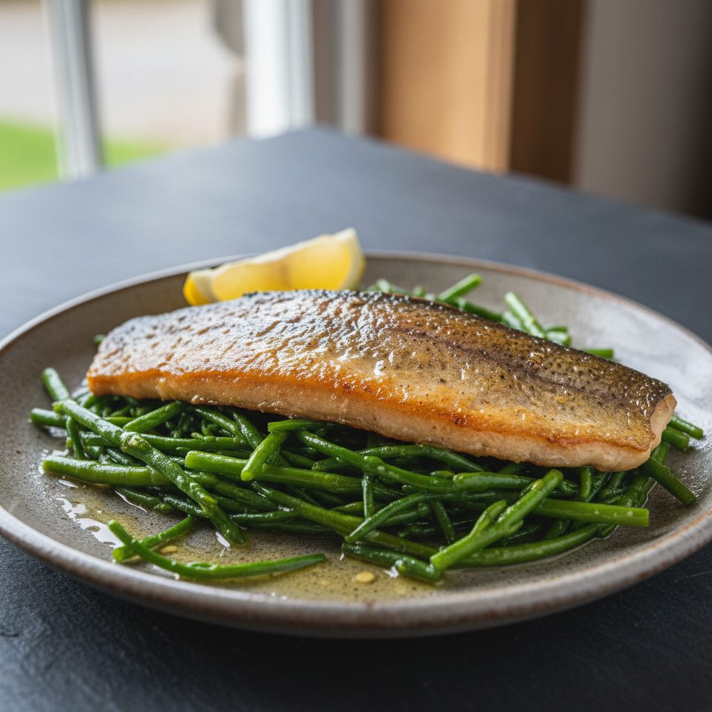 Sewin with Butter and Samphire β West Wales, United Kingdom