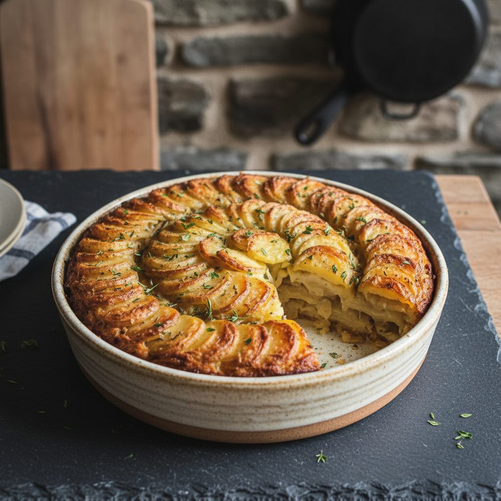 Teisen Nionod (Welsh Onion Cake) โ North Wales, United Kingdom