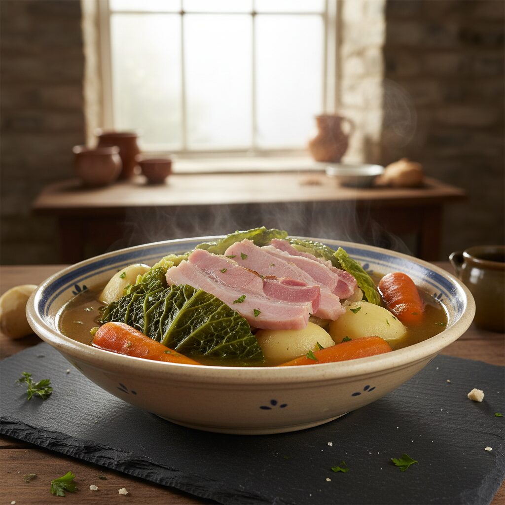 Boiled Bacon and Cabbage — South Wales Valleys, United Kingdom