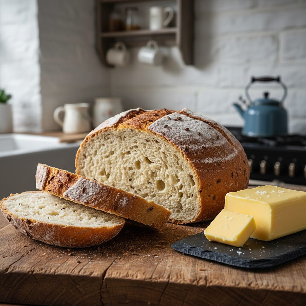 Welsh Buttermilk and Caraway Loaf โ West Wales, United Kingdom