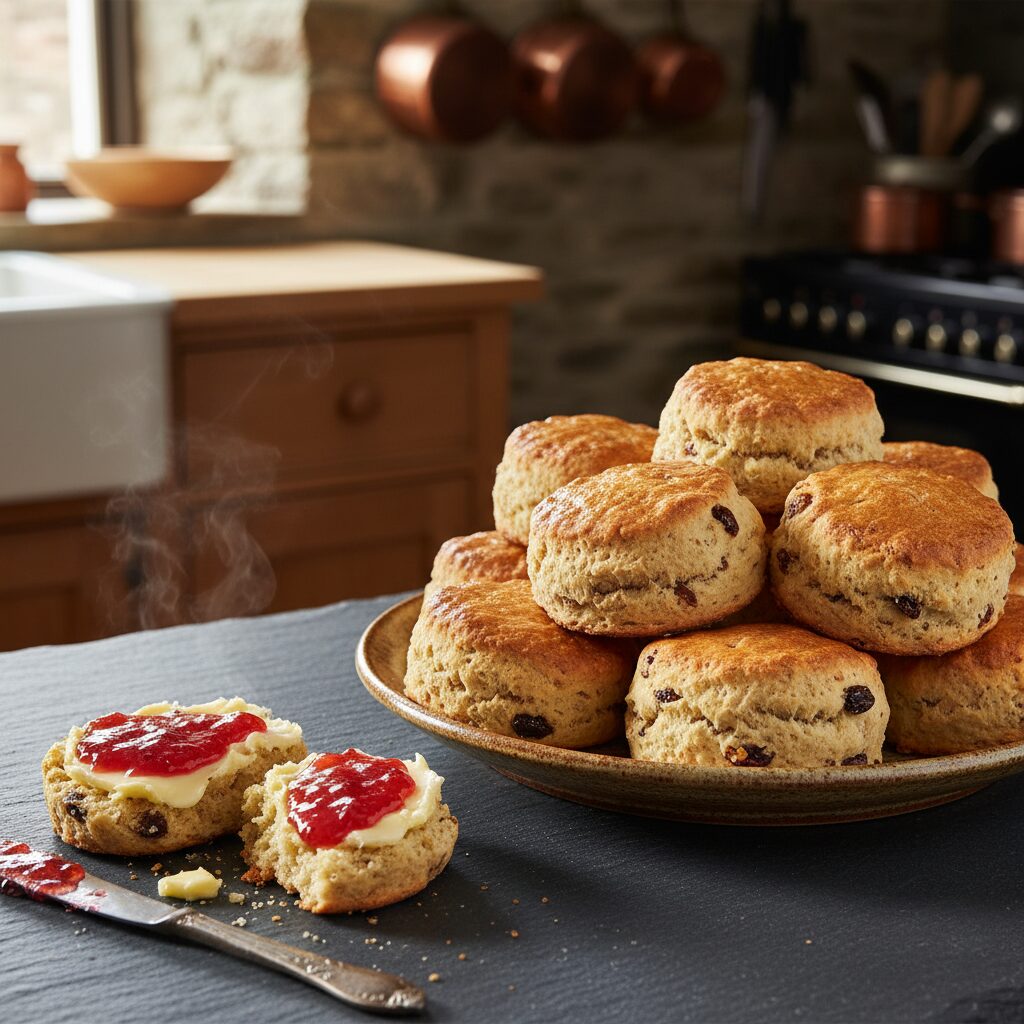 Welsh Fruit Scones — South Wales Valleys, United Kingdom