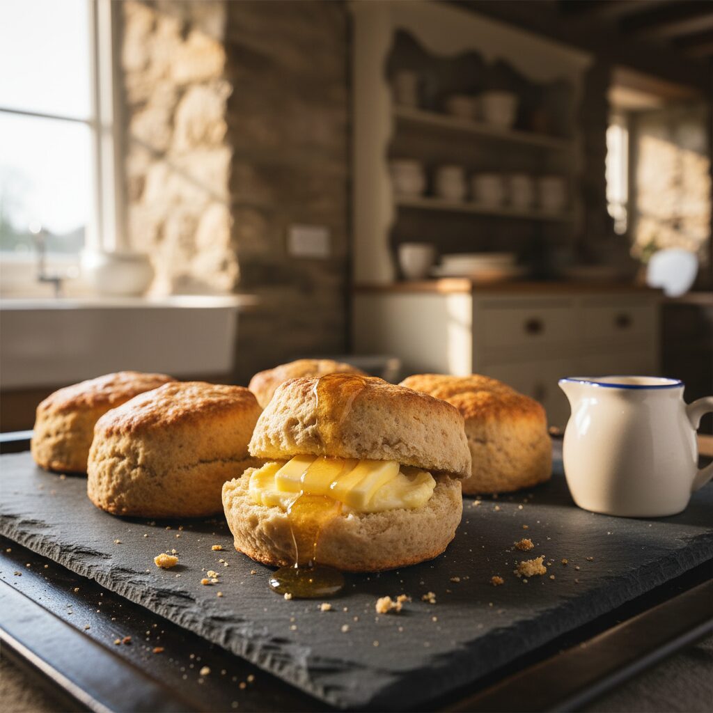 Welsh Honey Scones — Mid Wales, United Kingdom