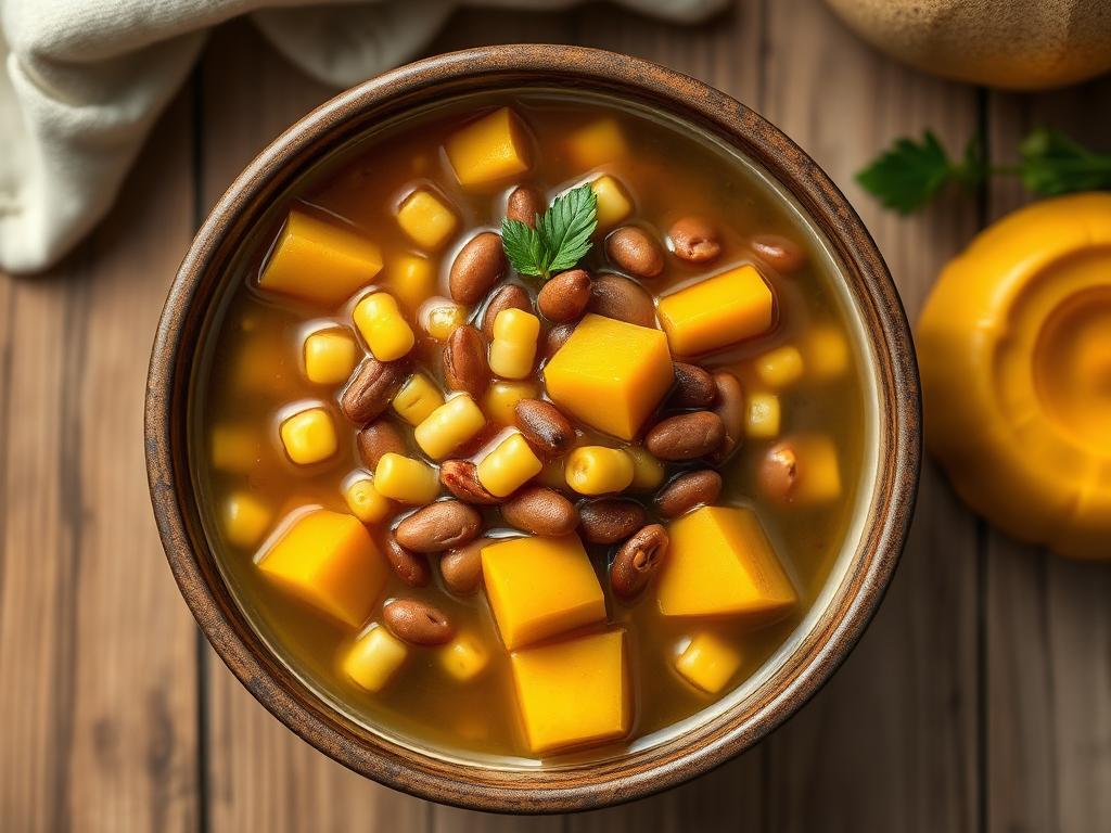 Wabanaki Three Sisters Corn and Bean Stew — Maine, United States