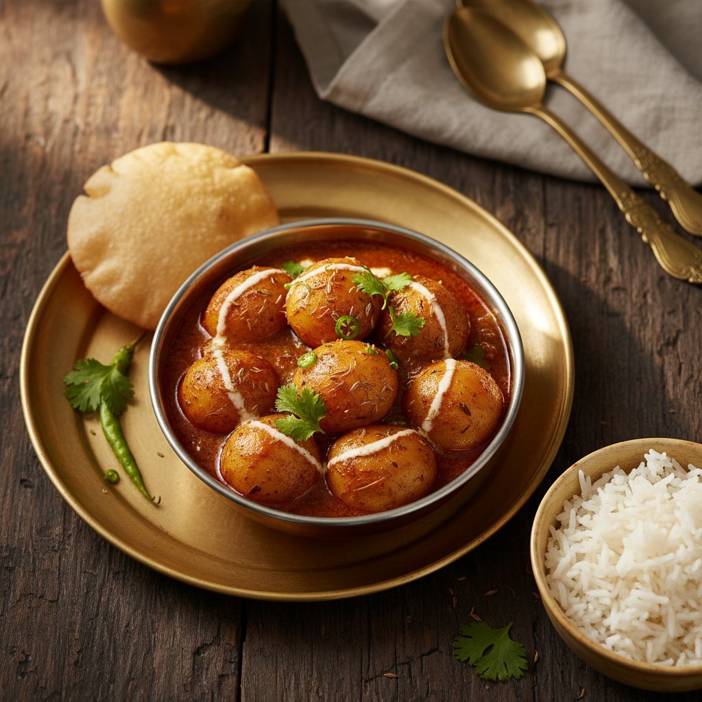 Alur Dom — Bengali Baby Potato Curry — West Bengal, India