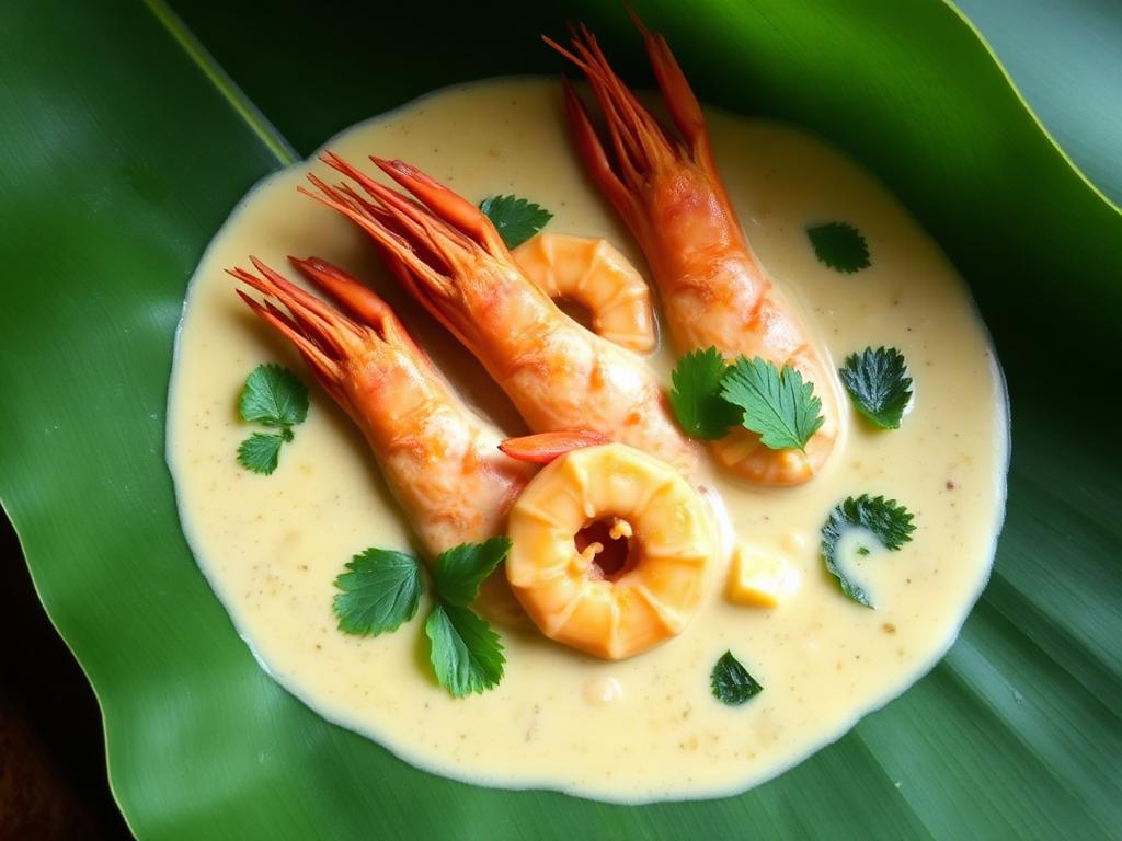 Chingri Malai Curry โ Sundarbans Prawn in Coconut Milk โ West Bengal, India