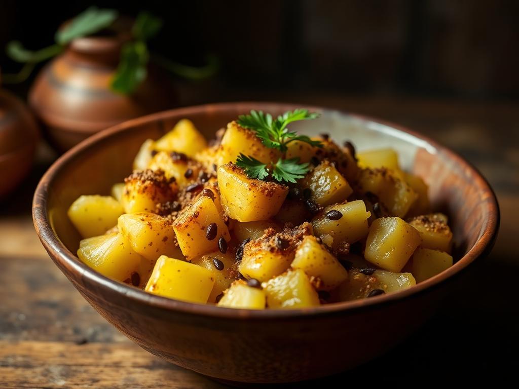 Ghoti-Style Aloo Posto โ West Bengal, India