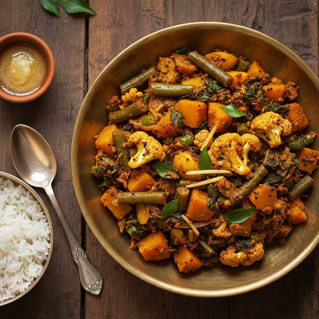 Niramish Labra โ Widow-Style Vegetable Medley โ West Bengal, India