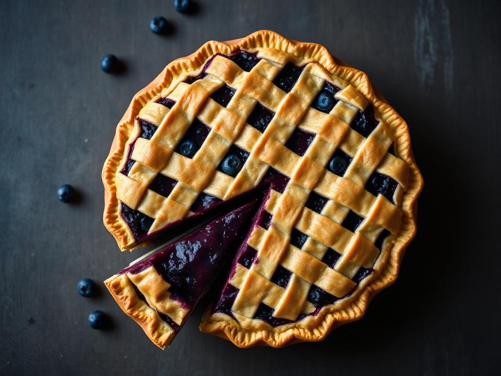 Wild Maine Blueberry Pie — Maine, United States