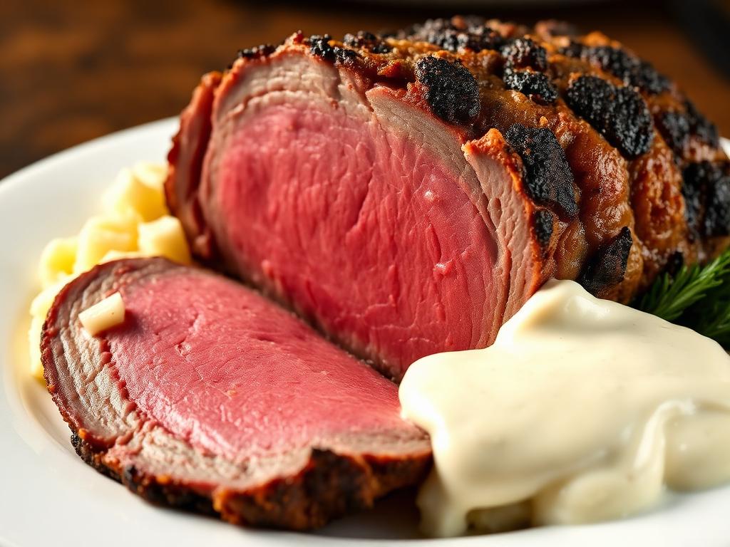 Supper Club Prime Rib with Horseradish Sauce β Wisconsin, United States