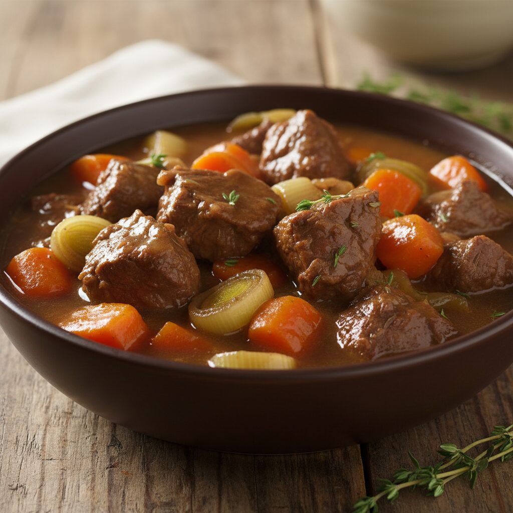 Herefordshire Beef and Cider Stew — West Midlands, United Kingdom