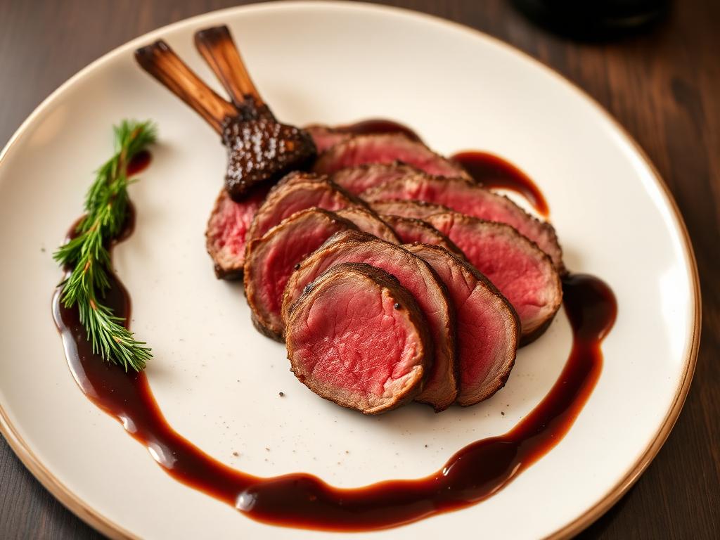 Grilled Elk Backstrap with Juniper Pan Sauce β Wyoming, United States