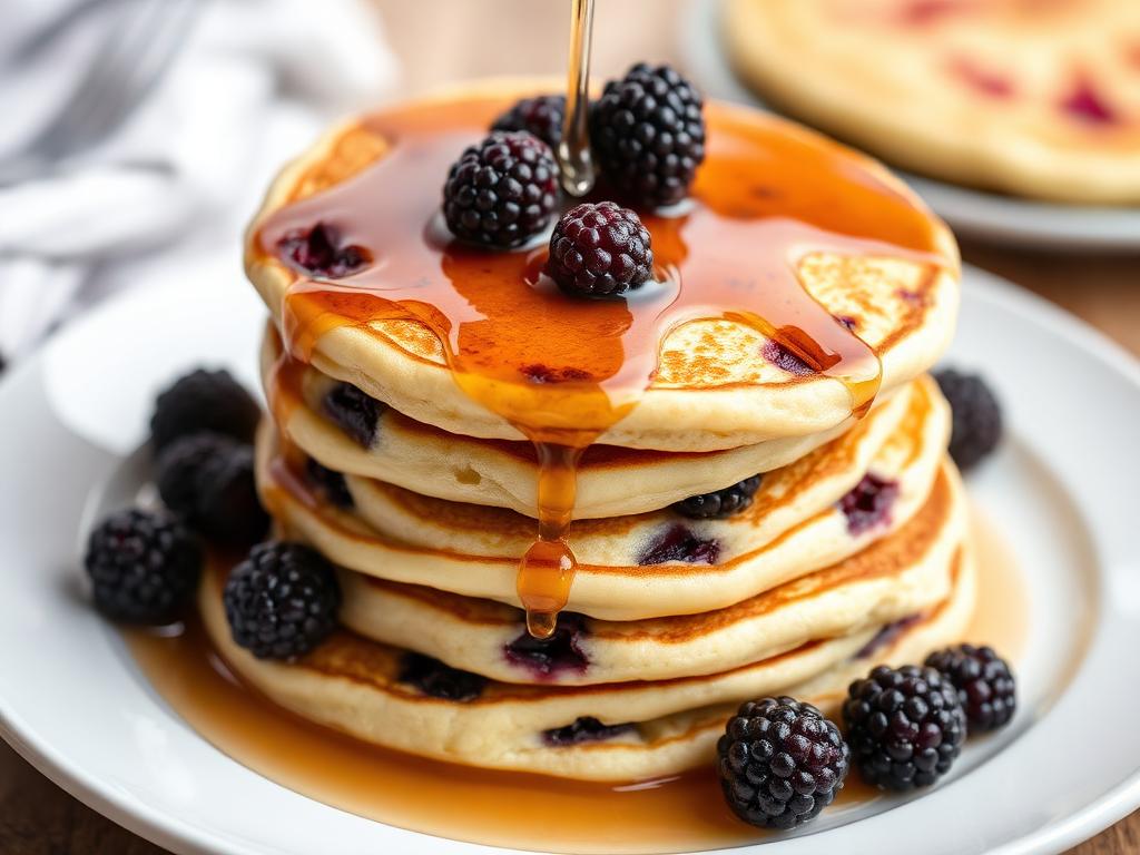 Ranch House Huckleberry Pancakes — Wyoming, United States
