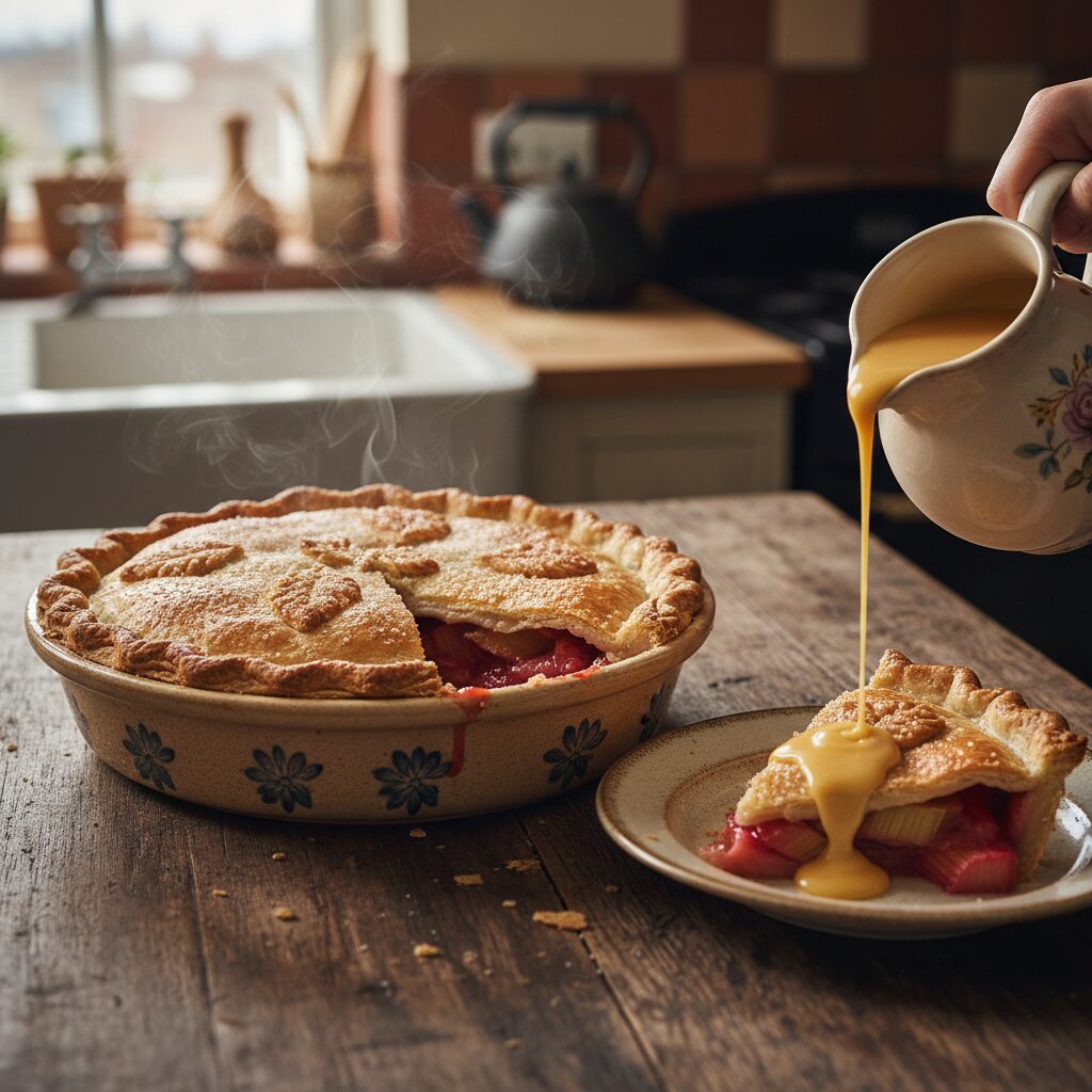 Yorkshire Rhubarb Pie — Yorkshire and the Humber, United Kingdom